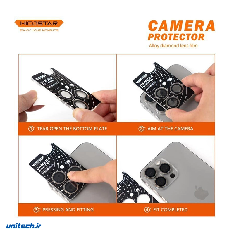 محافظ لنز رینگی هایکو استار آیفون iPhone 174